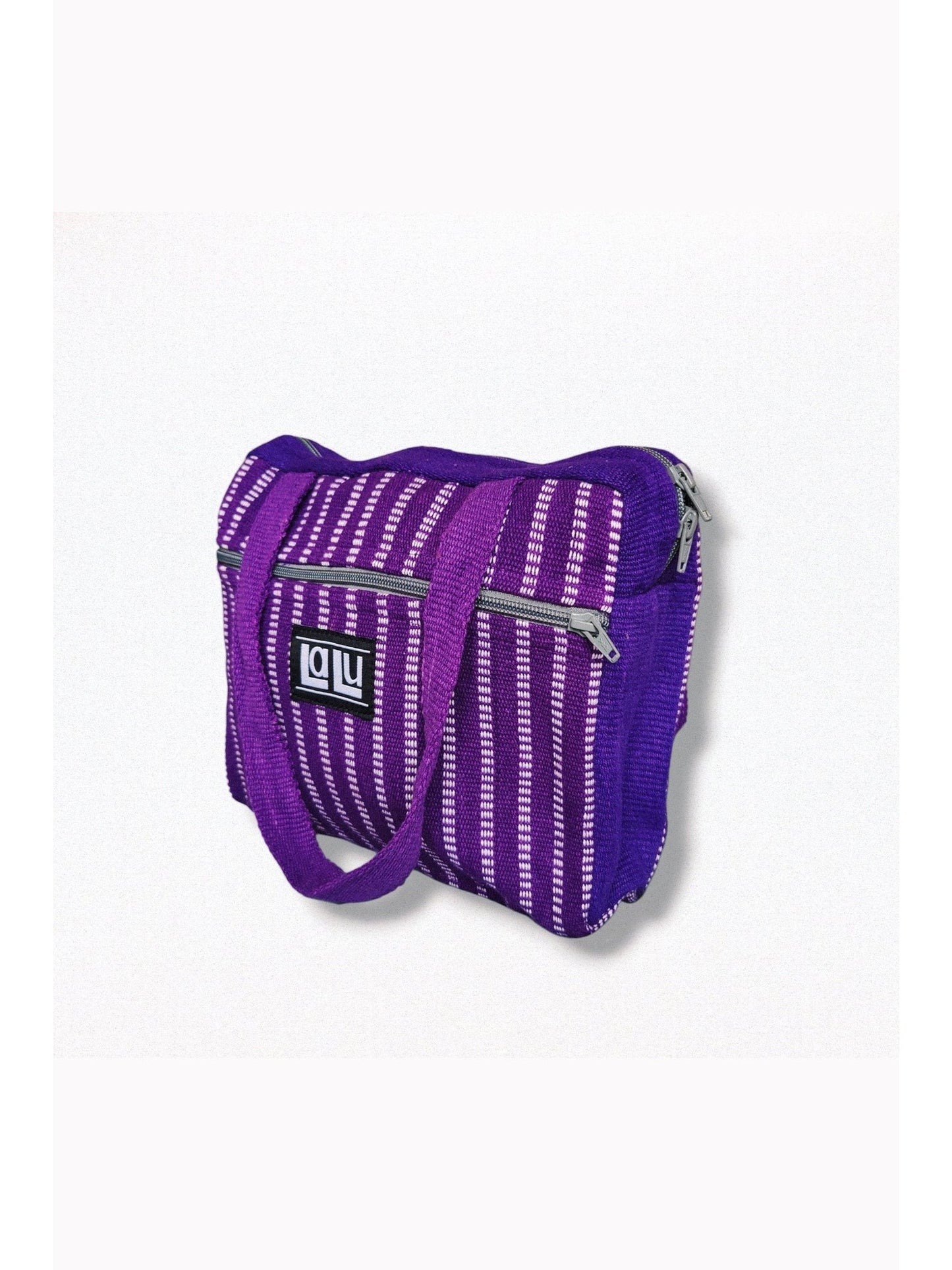 Ganga purple toiletry bag | Organic cotton