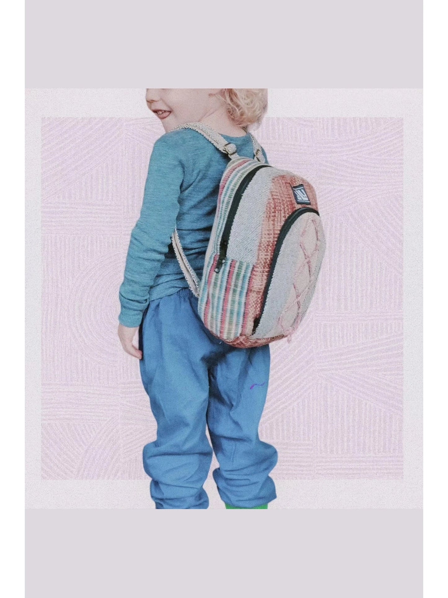 KIDS Dhonu Backpack | Hemp and Cotton