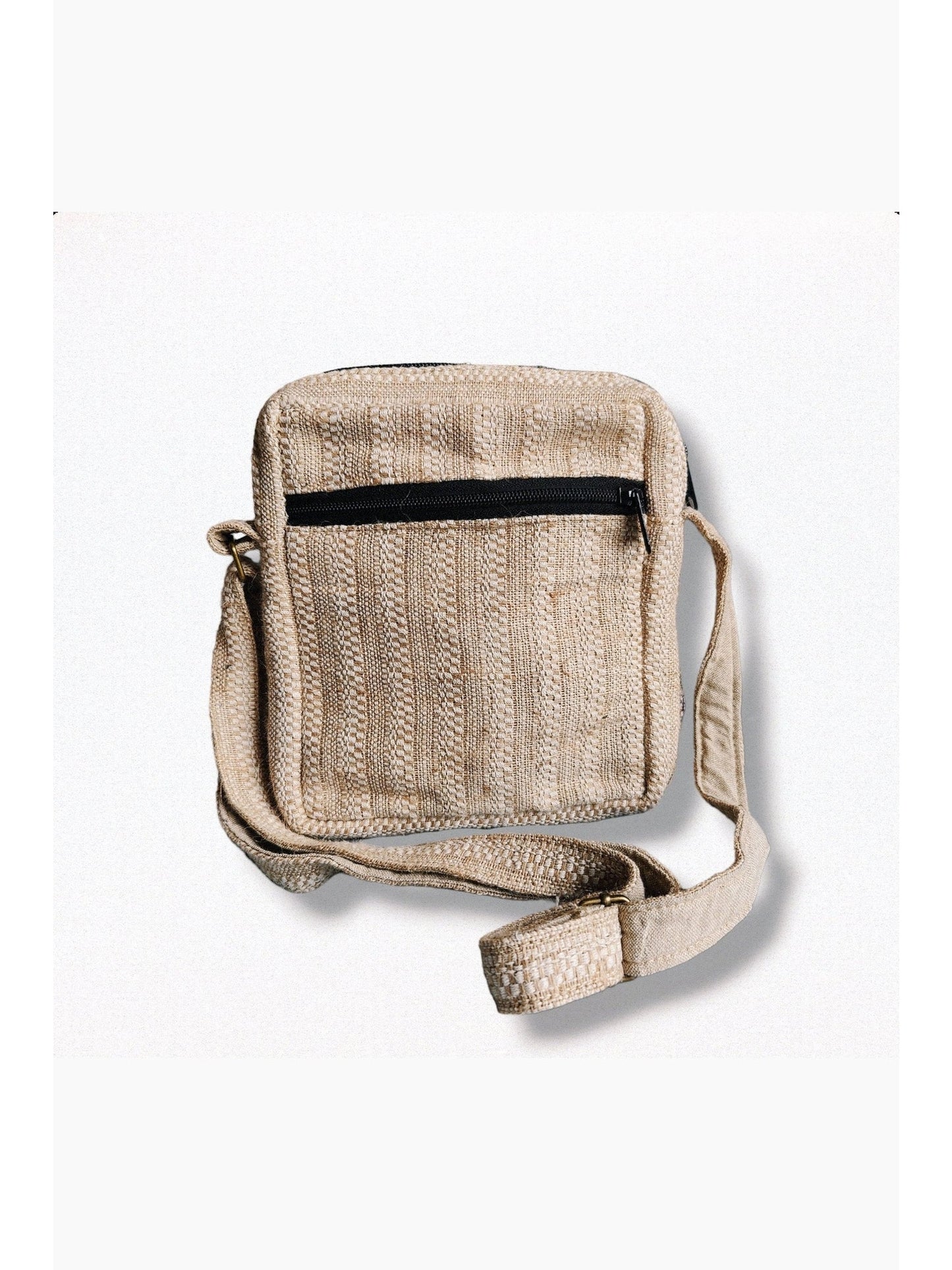 Ravi Natural Crossbody bag | Organic nettle and cotton