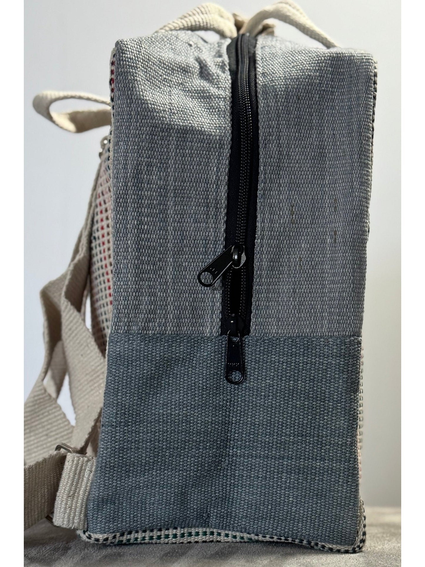 Ujala Grey Backpack | Organic cotton