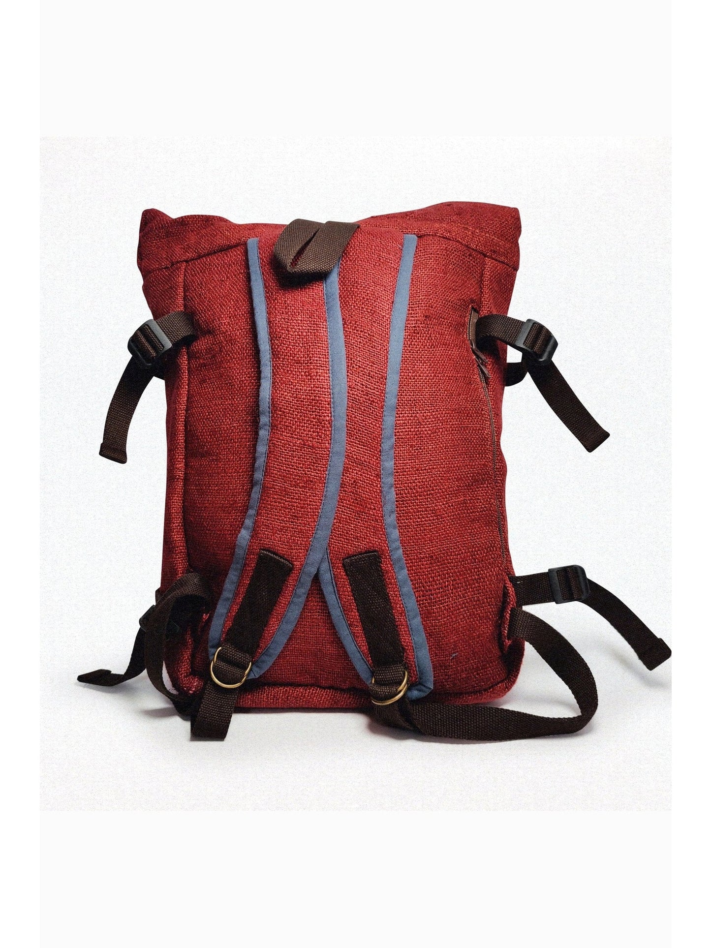 Basanta Burgundy Backpack | Organic Hemp