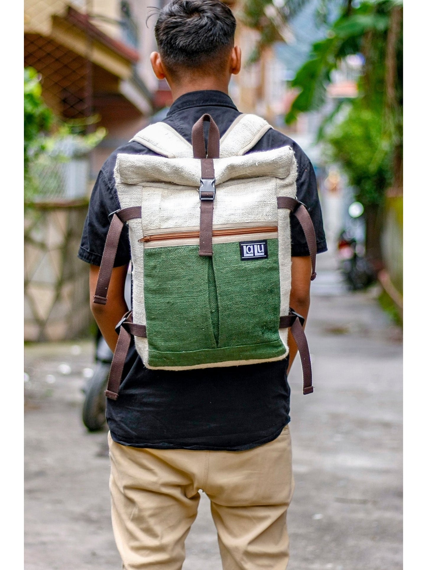 Basanta Forest backpack | Organic Hemp
