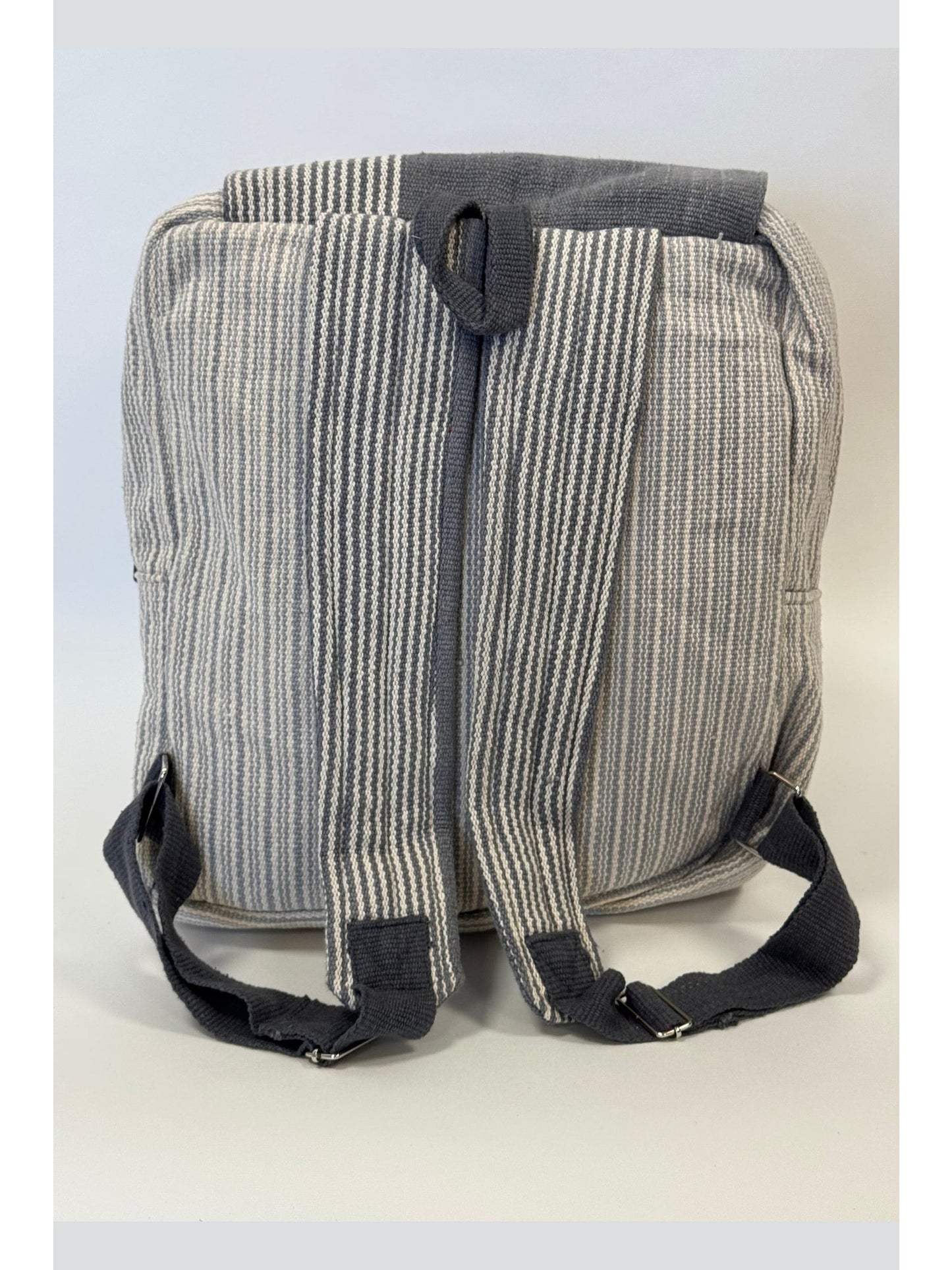 Bikram Grey Right Backpack | Organic Cotton