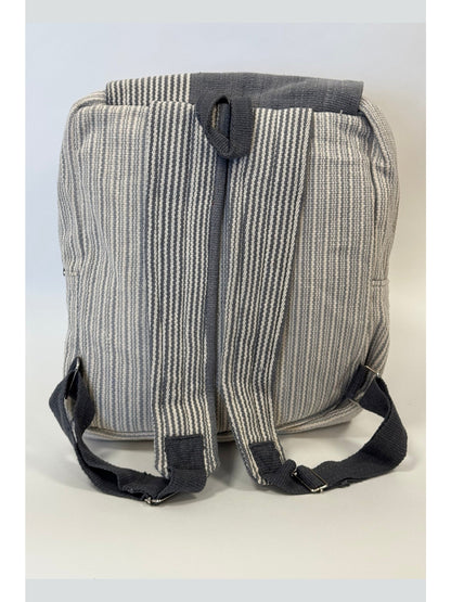 Bikram Grey Right Backpack | Organic Cotton