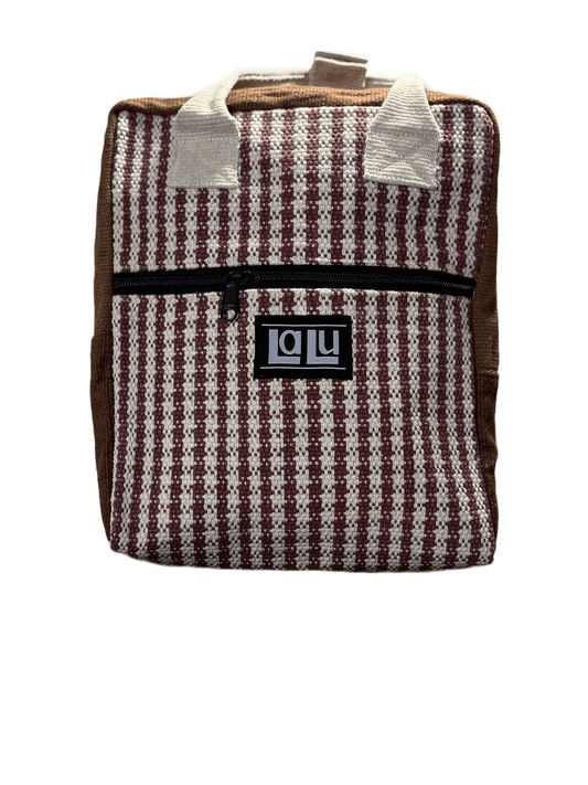Ujala Brown Backpack | Organic cotton