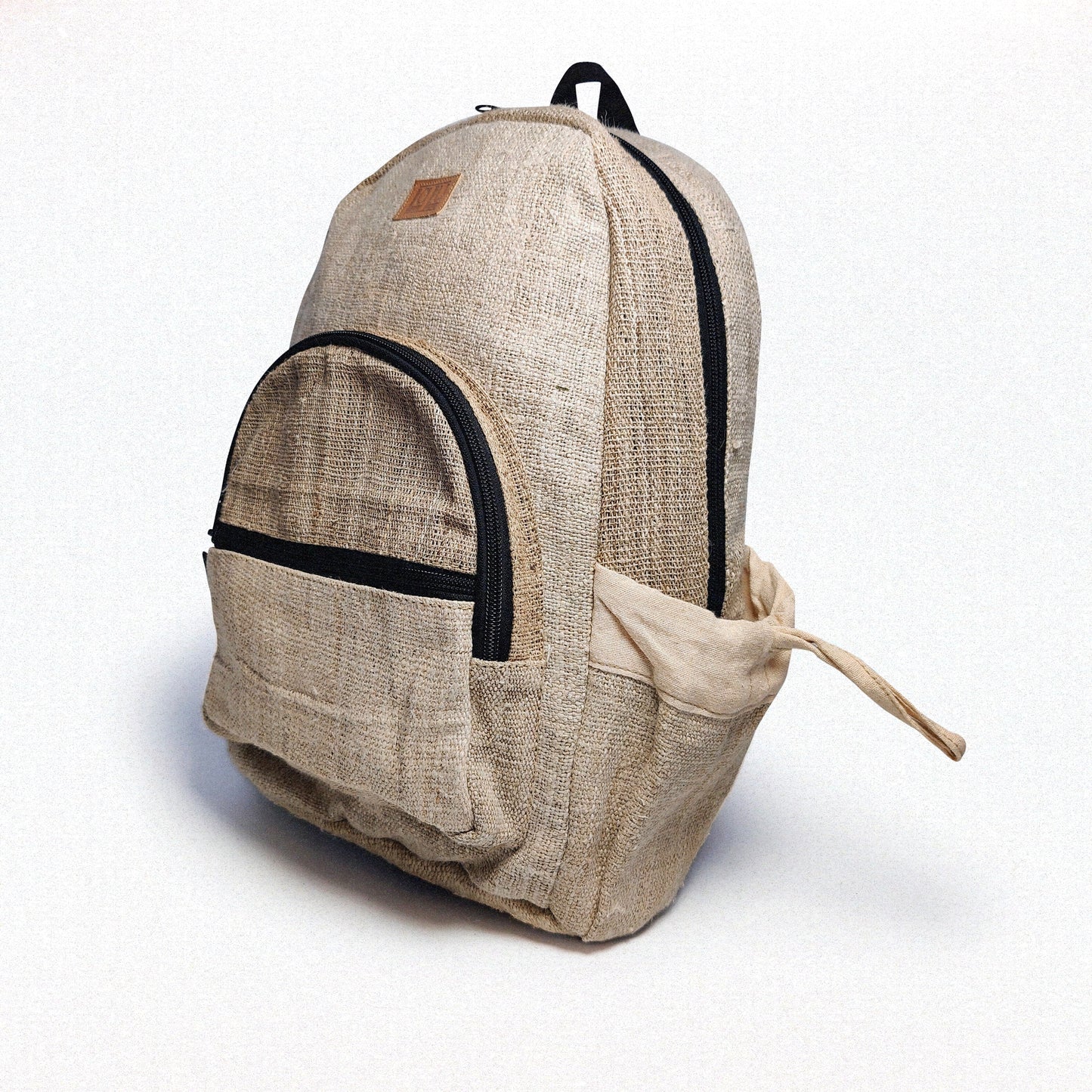 Raju Natural Backpack | Organic Hemp and Nettle