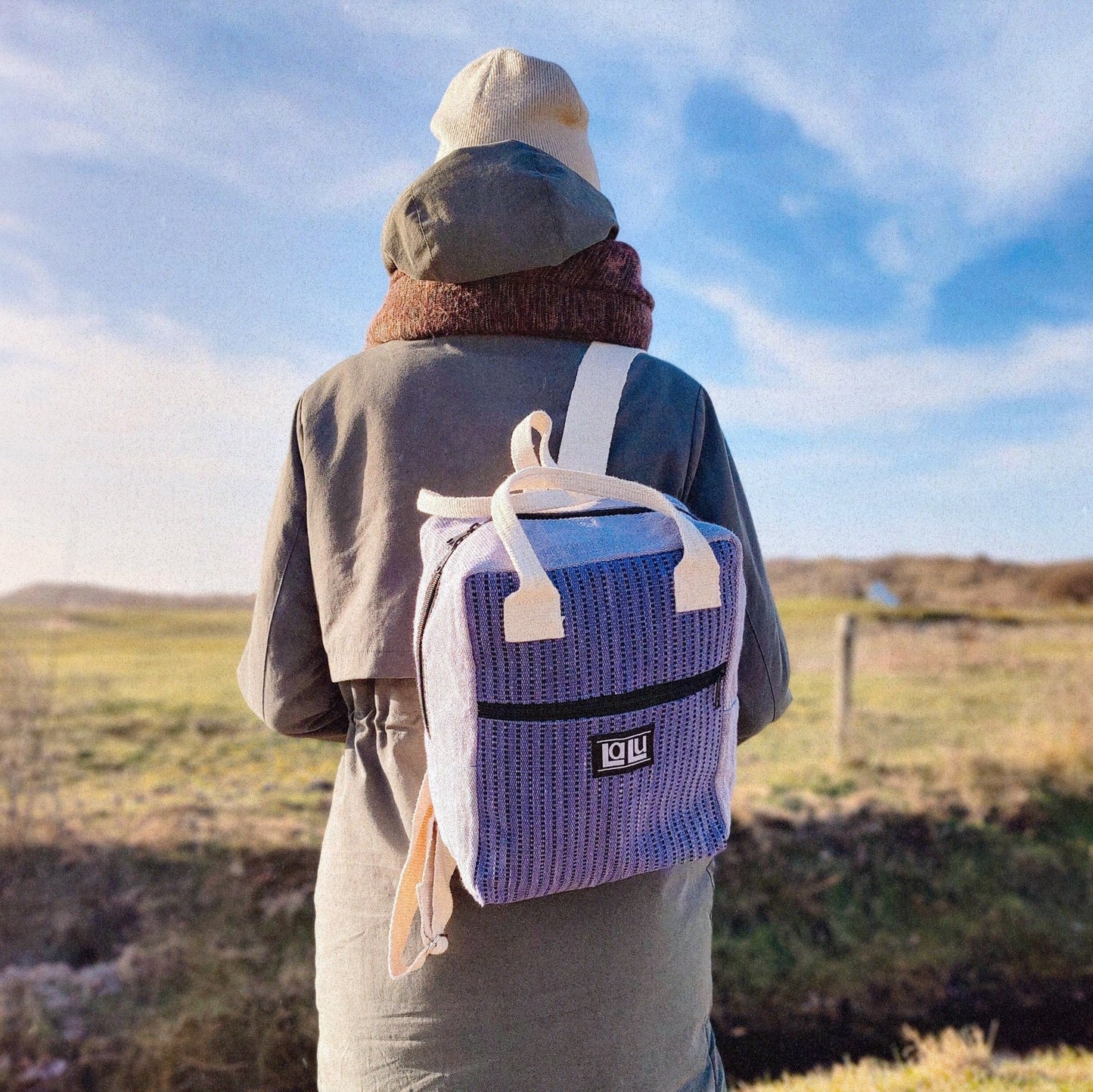 Ujala Lavender Backpack | Organic Cotton